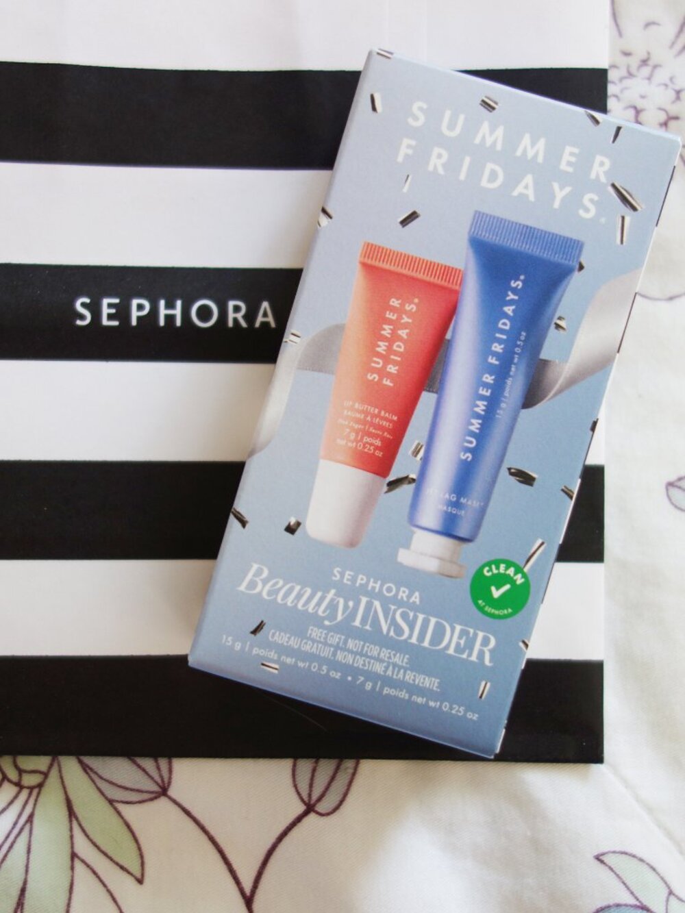 Summer Fridays Sephora Beauty Insider Birthday Gift Set NEW!